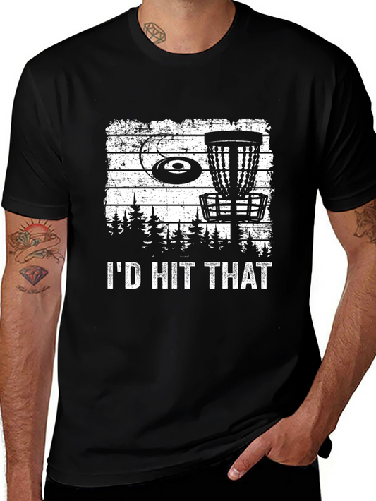 Id Hit That Disc Golf T-Shirt