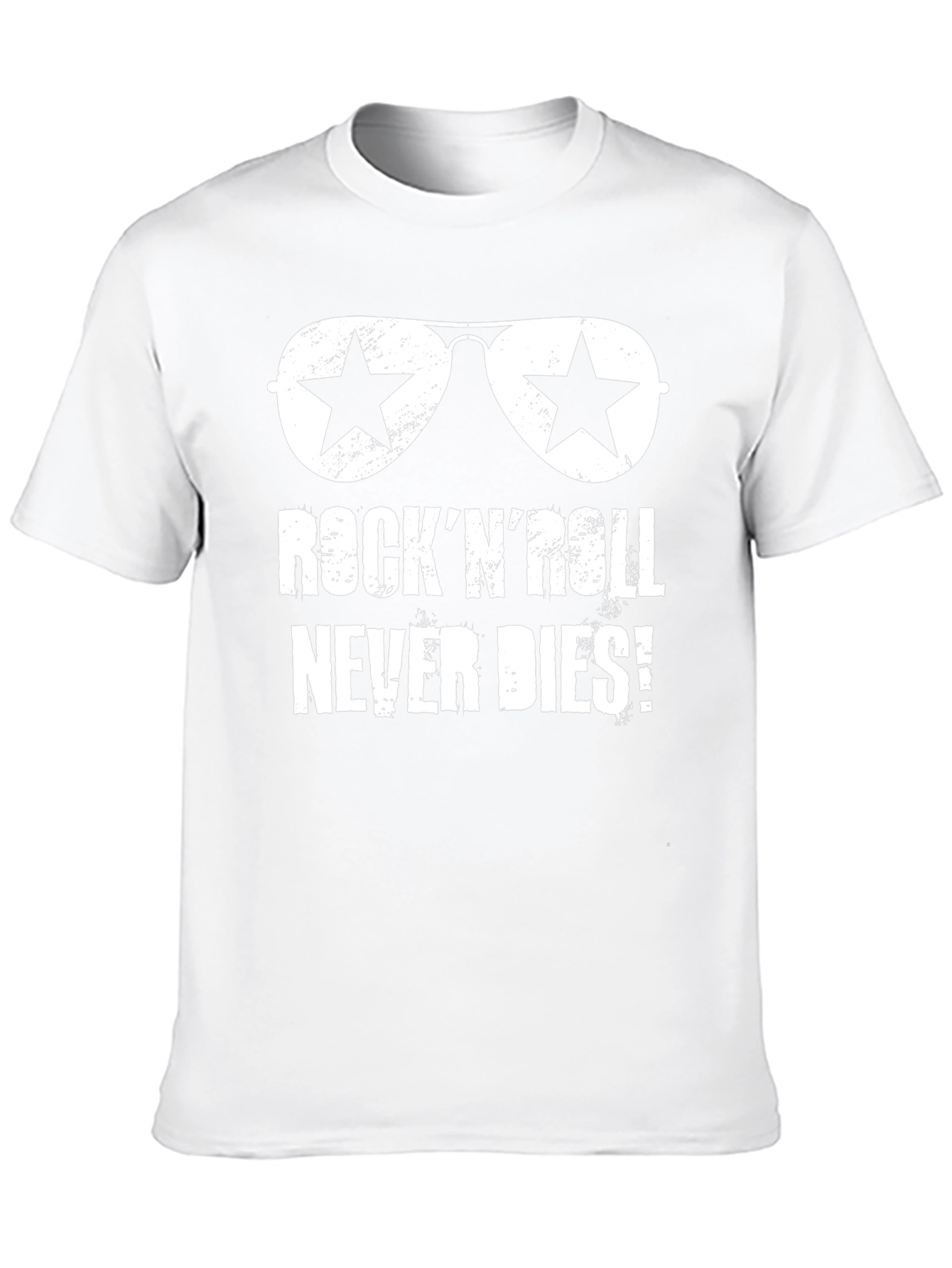 Rock N Roll Never Dies Black T-Shirt