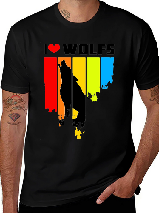 I Heart Wolves Graphic Tee