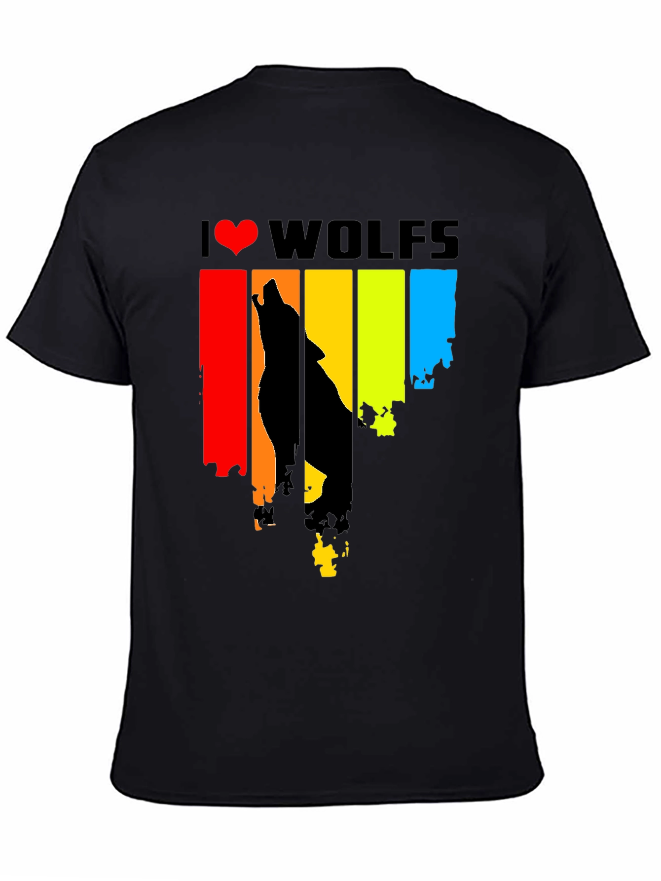 I Heart Wolves Graphic Tee