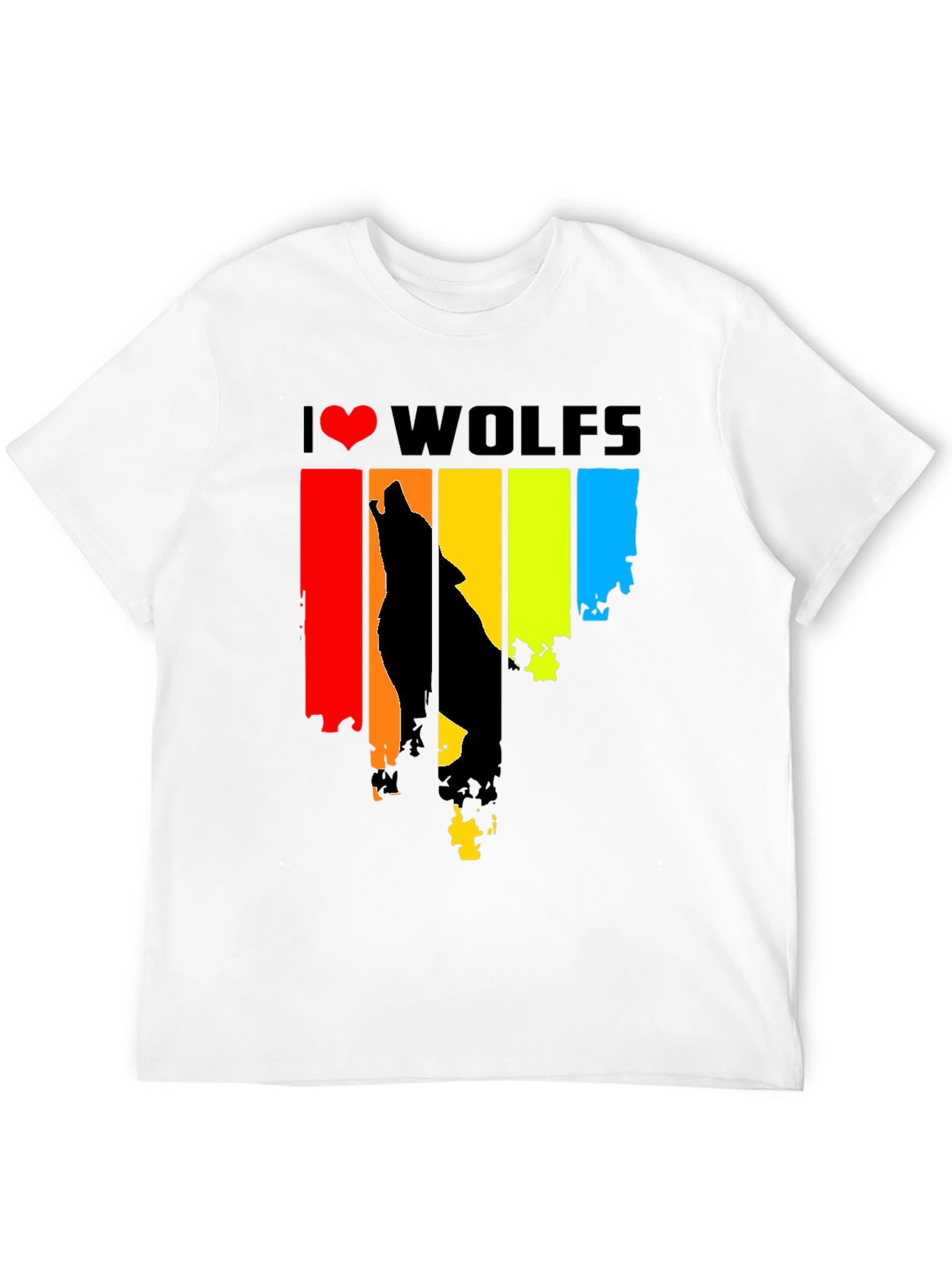 I Heart Wolves Graphic Tee