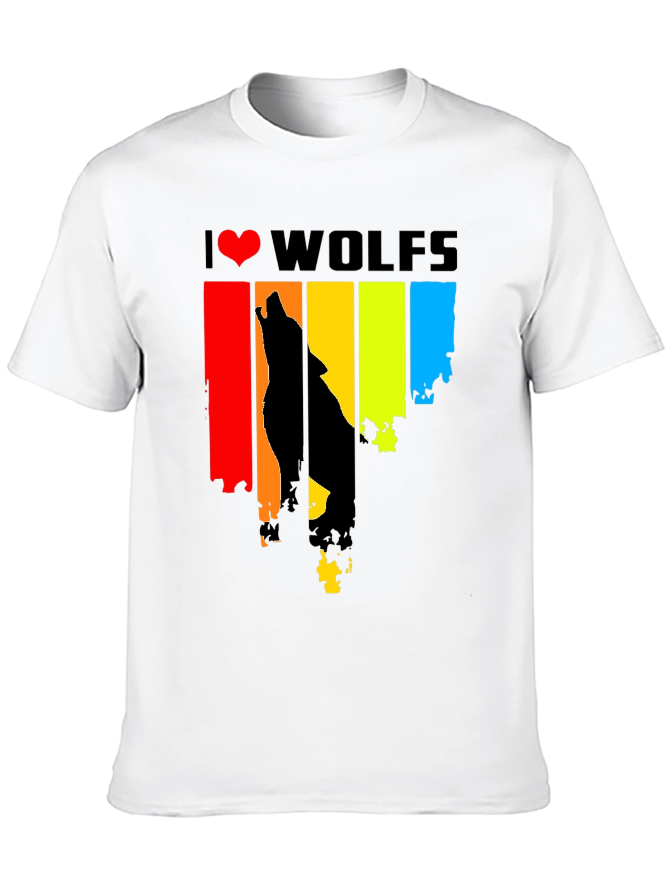 I Heart Wolves Graphic Tee