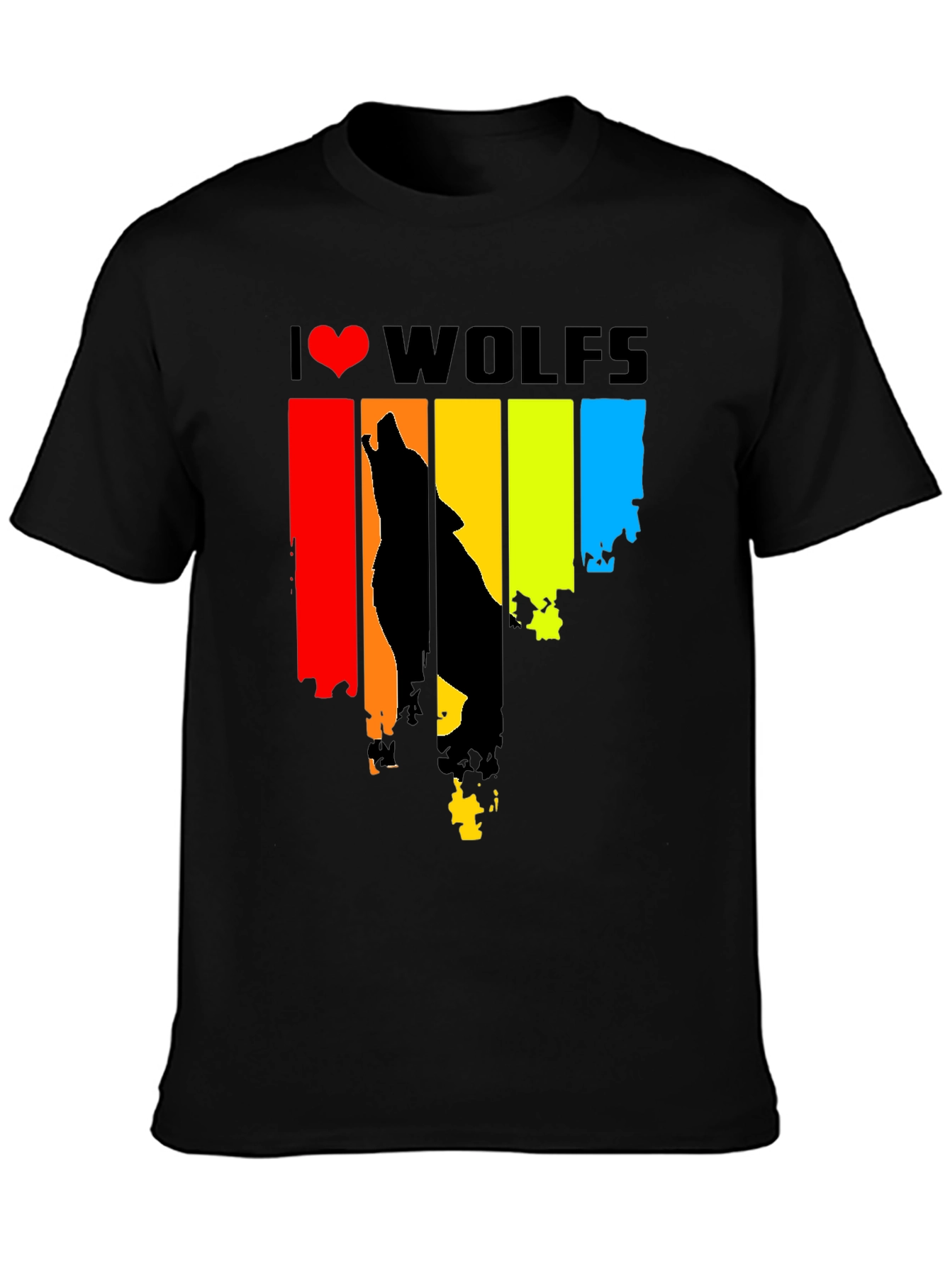 I Heart Wolves Graphic Tee