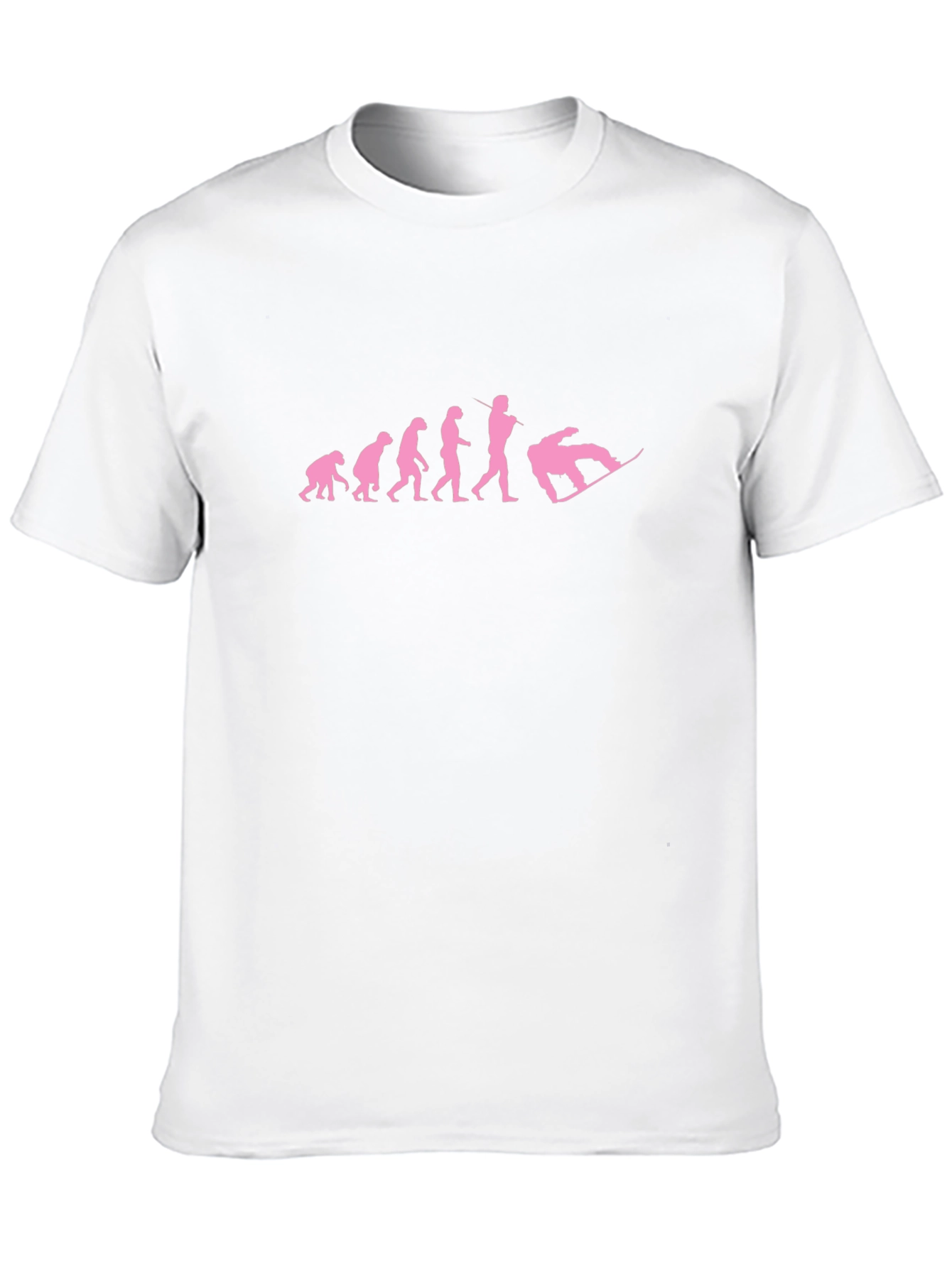 Snowboard Evolution Graphic Tee - Black
