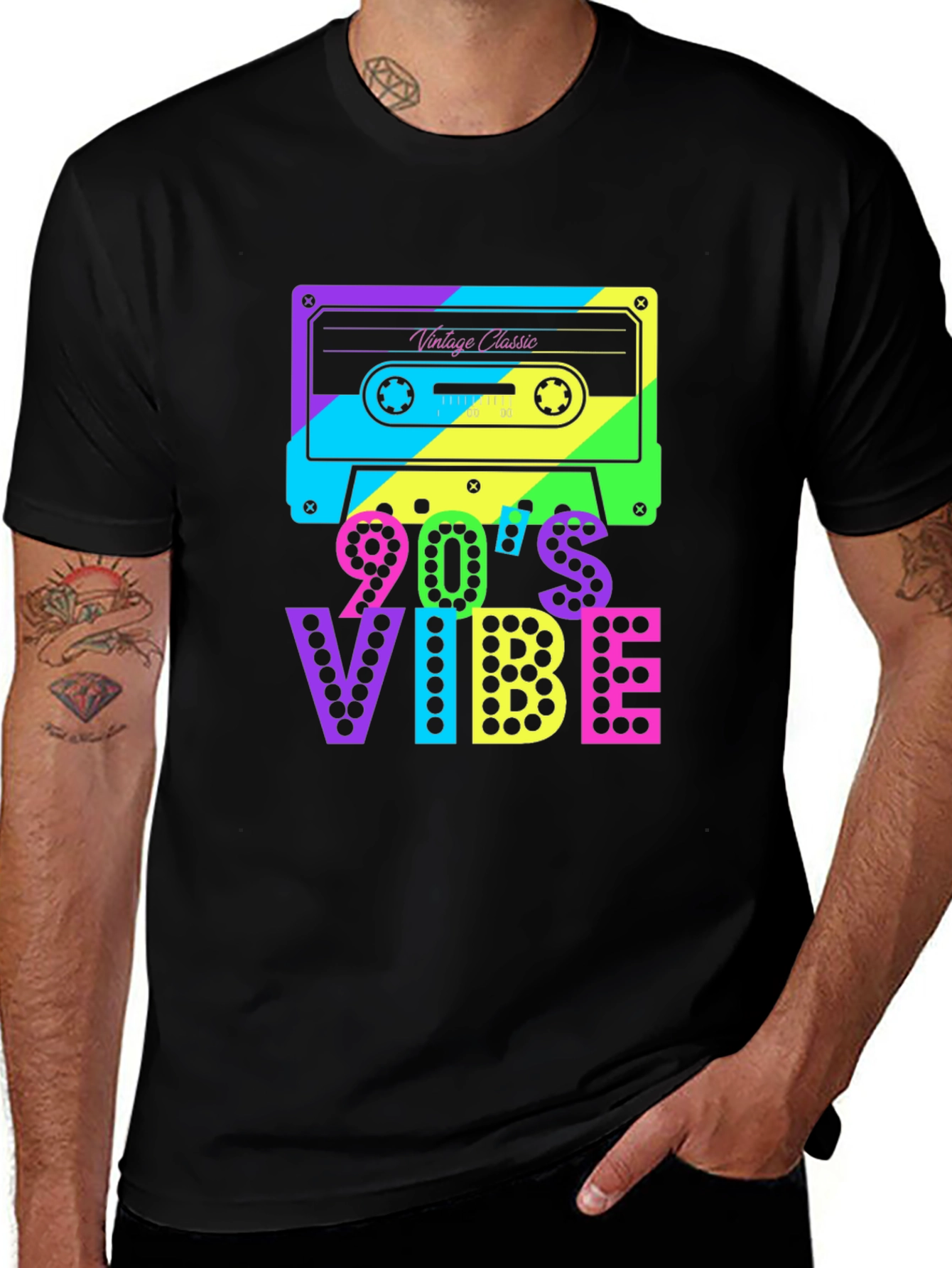 90s Vibe Retro Cassette T-Shirt