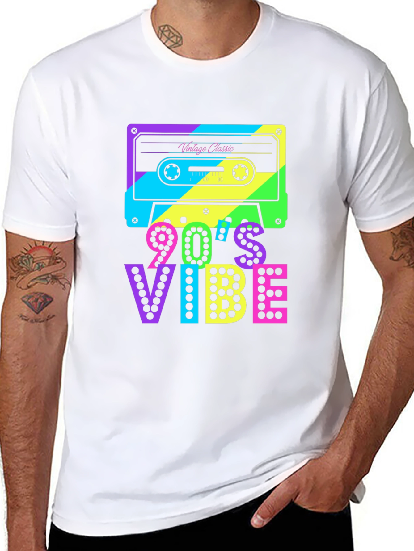 90s Vibe Retro Cassette T-Shirt