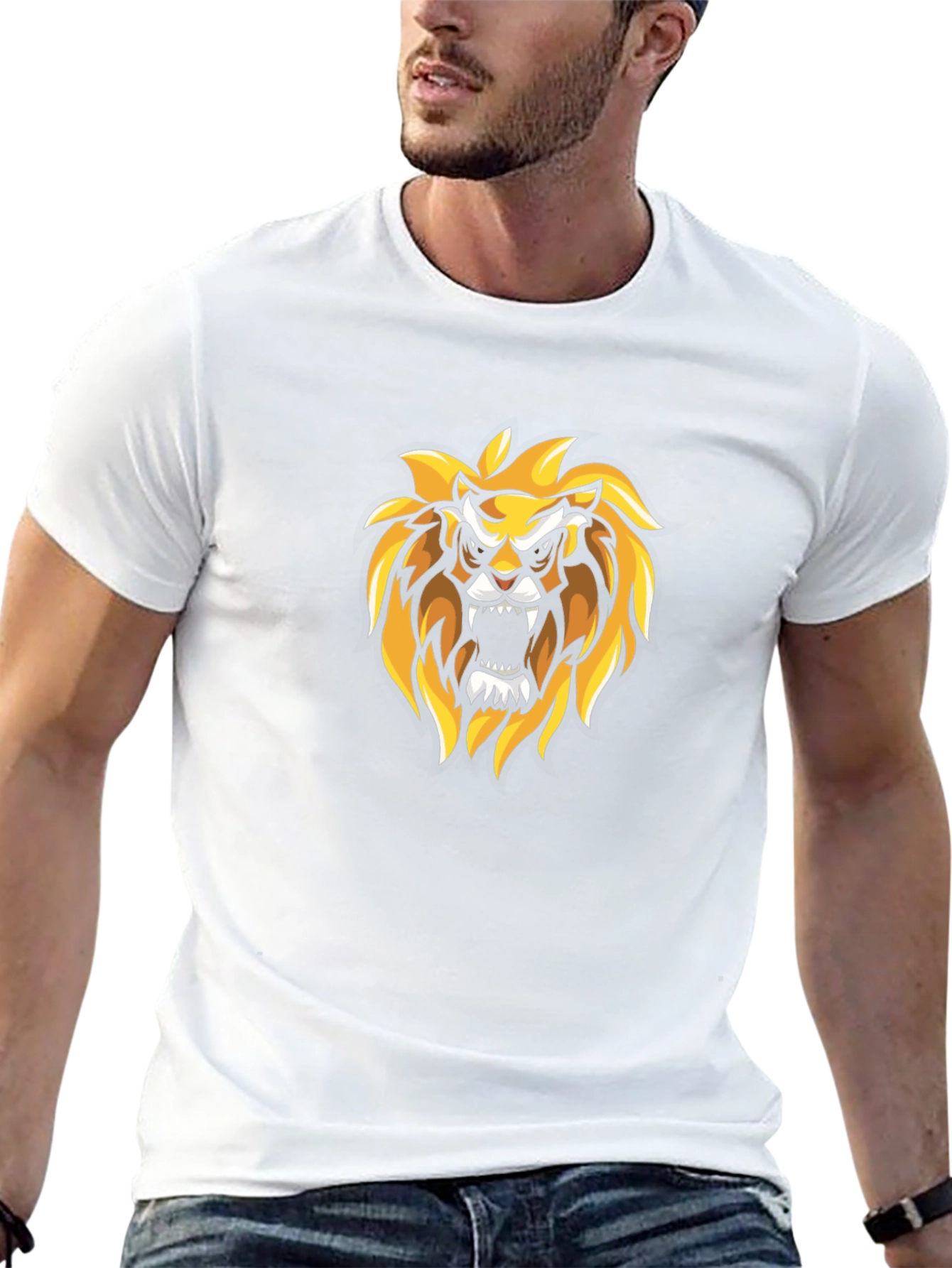 Roaring Lion Graphic Tee - Black