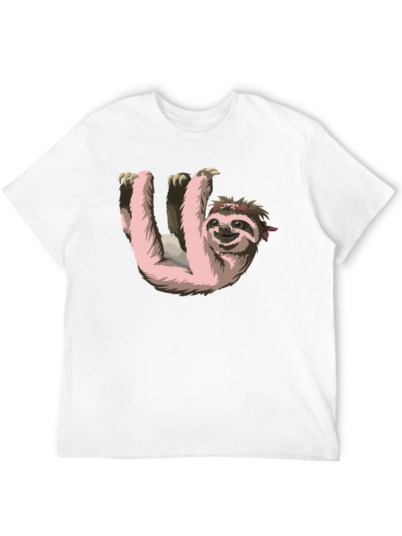 Sloth Ninja T-Shirt - Black Cotton Tee