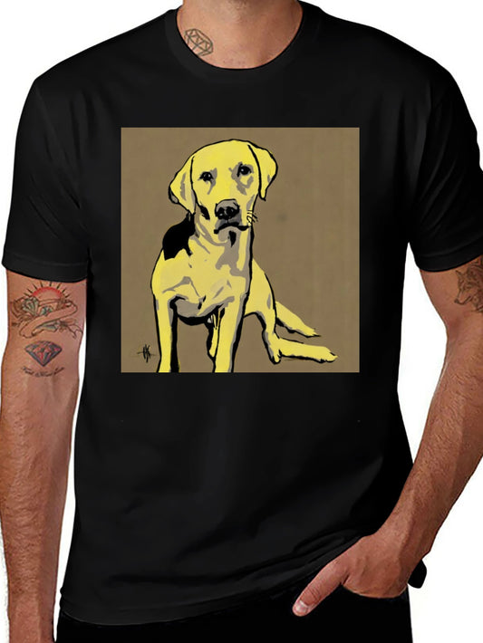 Dog Graphic Tee - Unisex Black T-Shirt