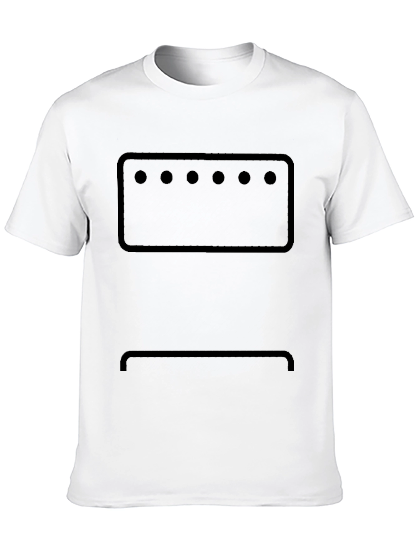 Abstract Face Graphic Tee - Modern Design