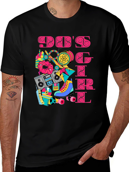 90s Girl Retro Graphic T-Shirt