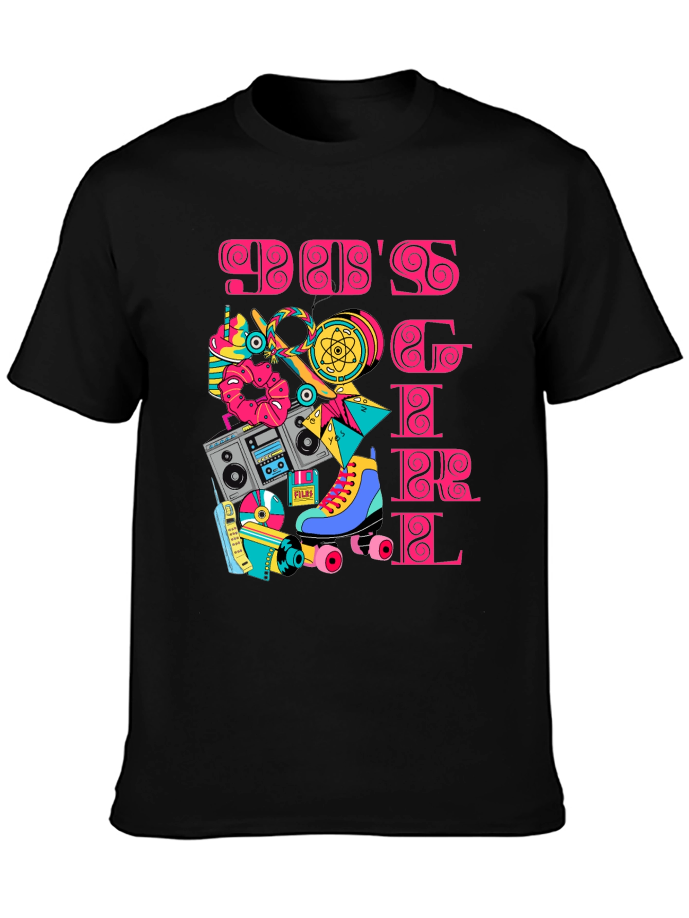 90s Girl Retro Graphic T-Shirt