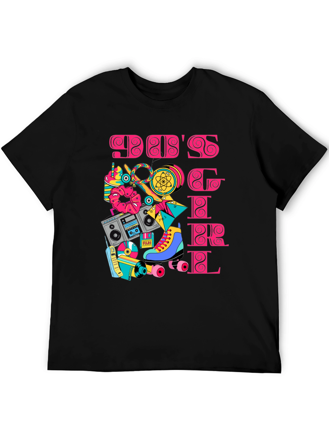 90s Girl Retro Graphic T-Shirt
