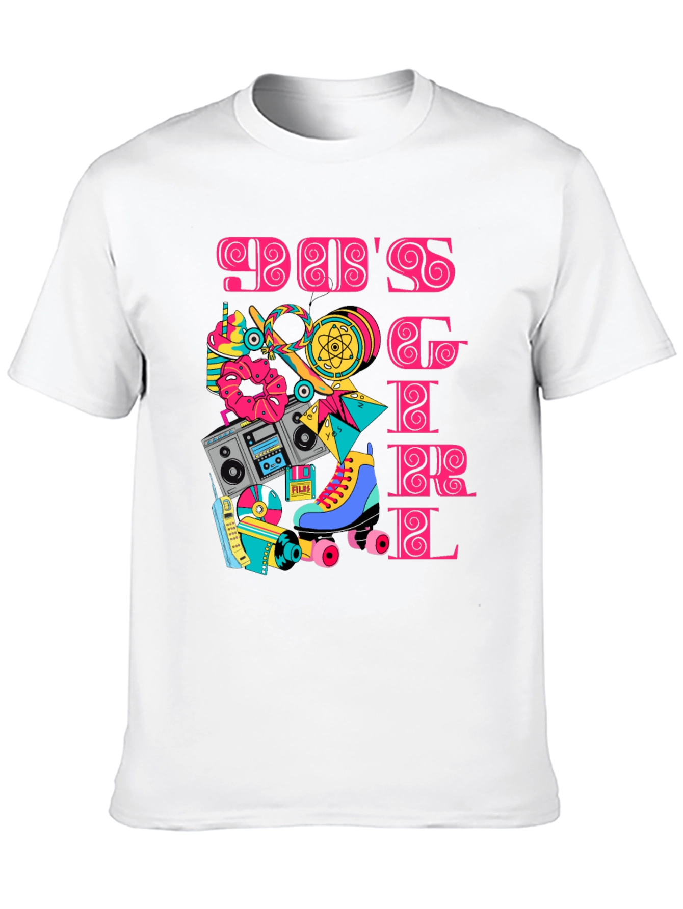 90s Girl Retro Graphic T-Shirt