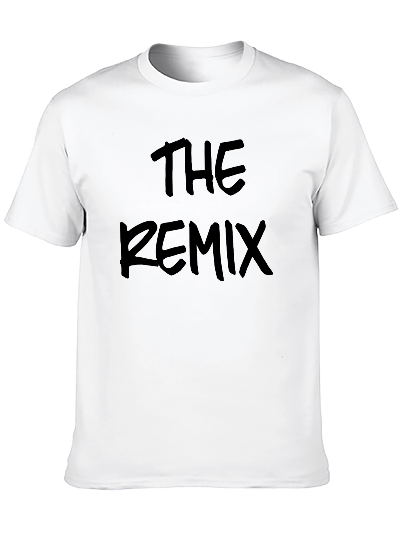 The Remix Black T-Shirt - Stylish Graphic Tee