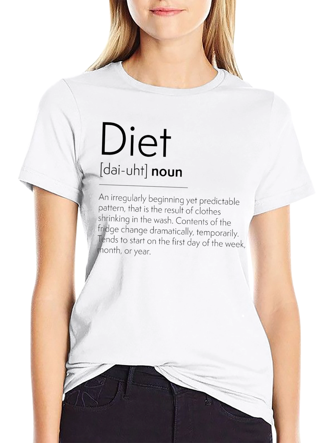 Diet Definition Graphic T-Shirt