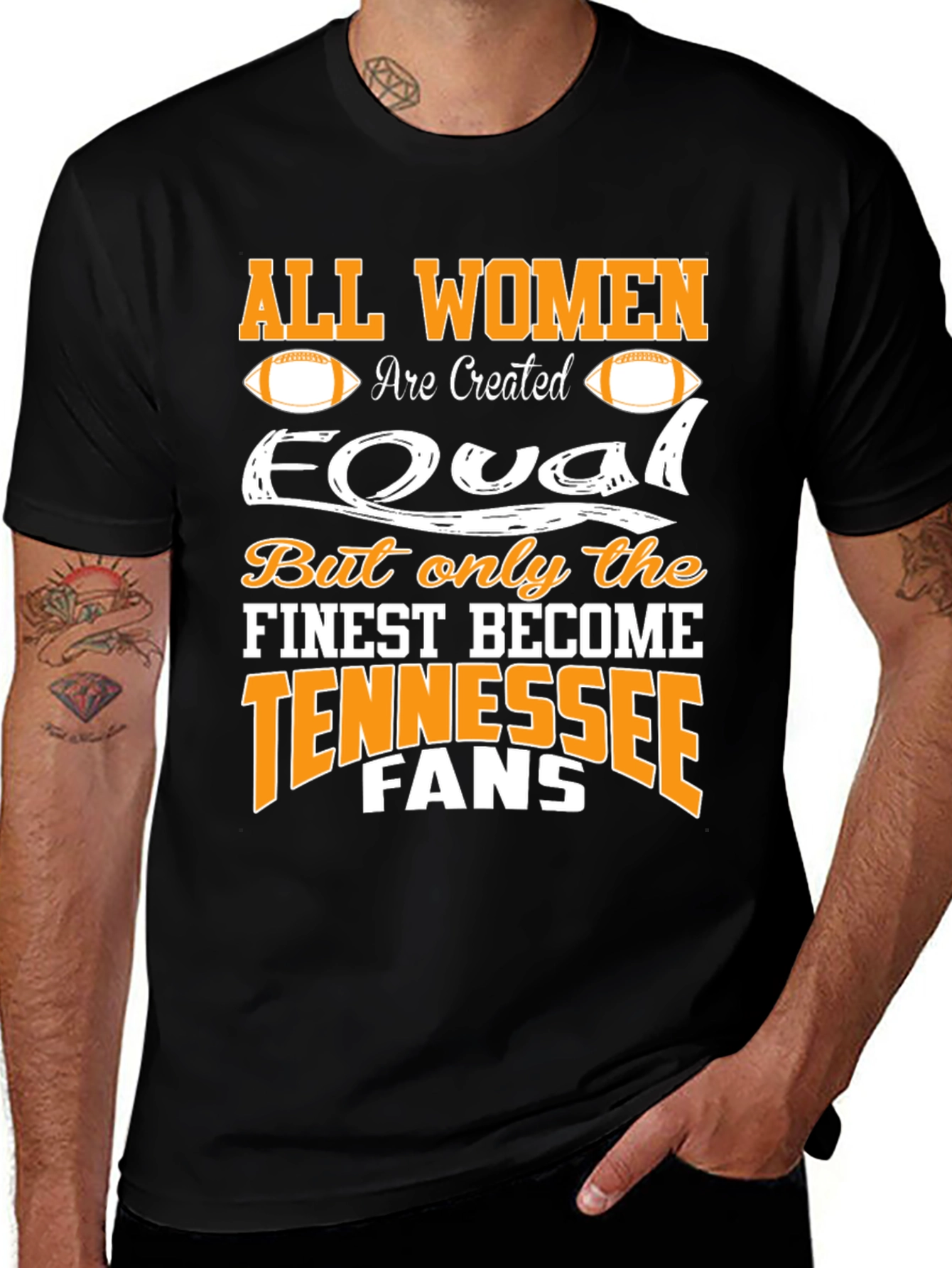 Tennessee Vols Womens Football T-Shirt