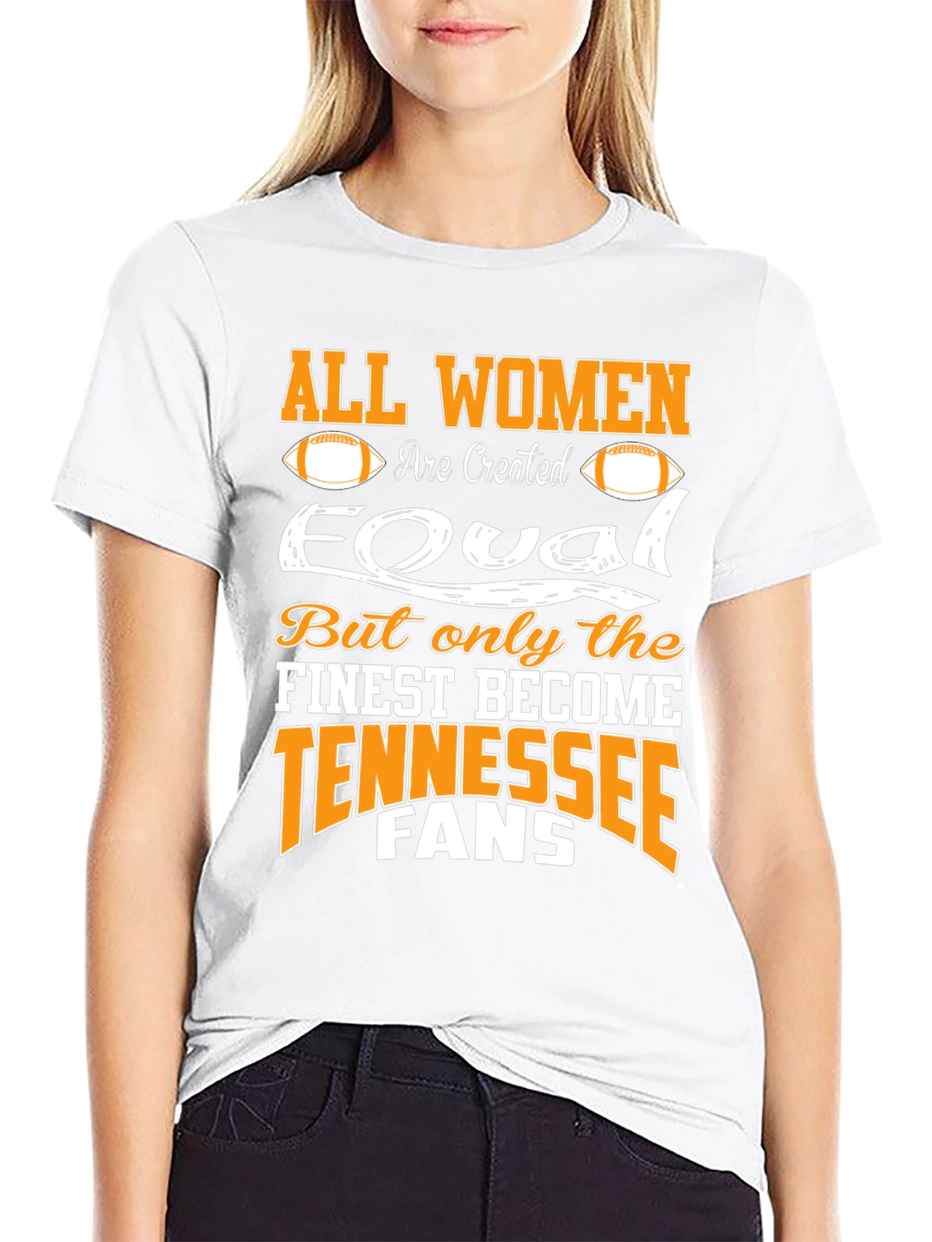 Tennessee Vols Womens Football T-Shirt