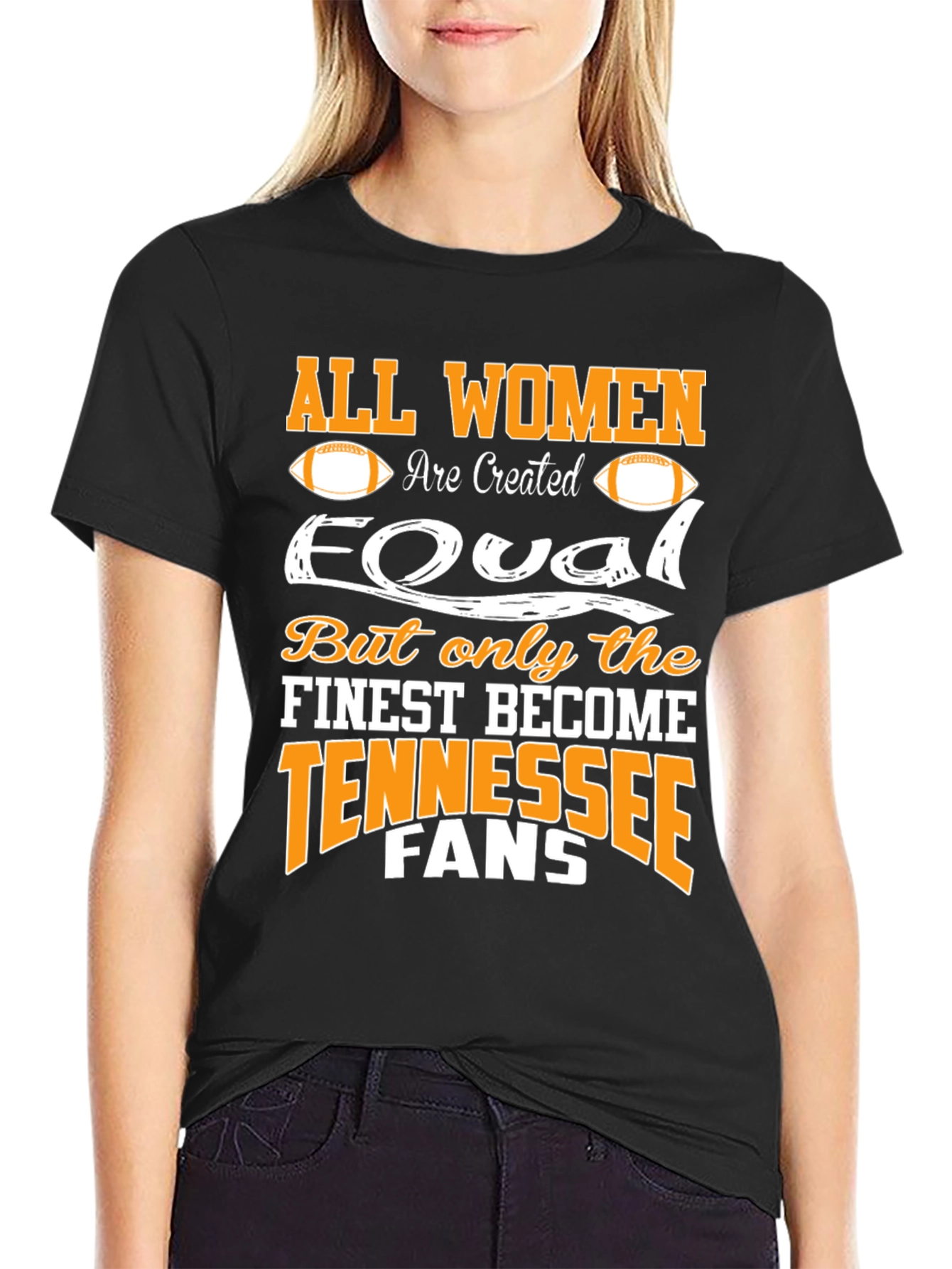 Tennessee Vols Womens Football T-Shirt