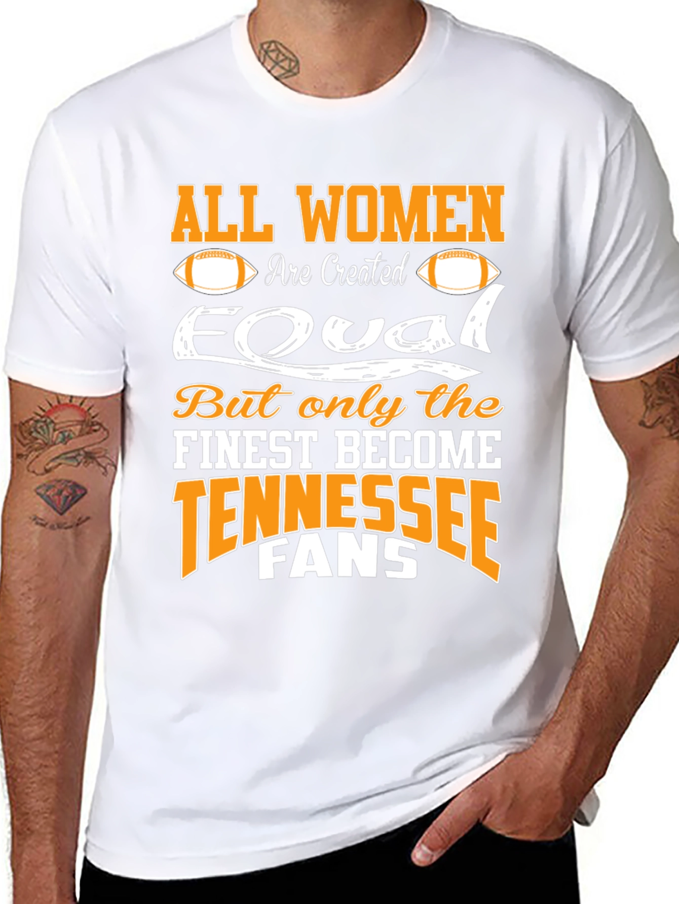 Tennessee Vols Womens Football T-Shirt