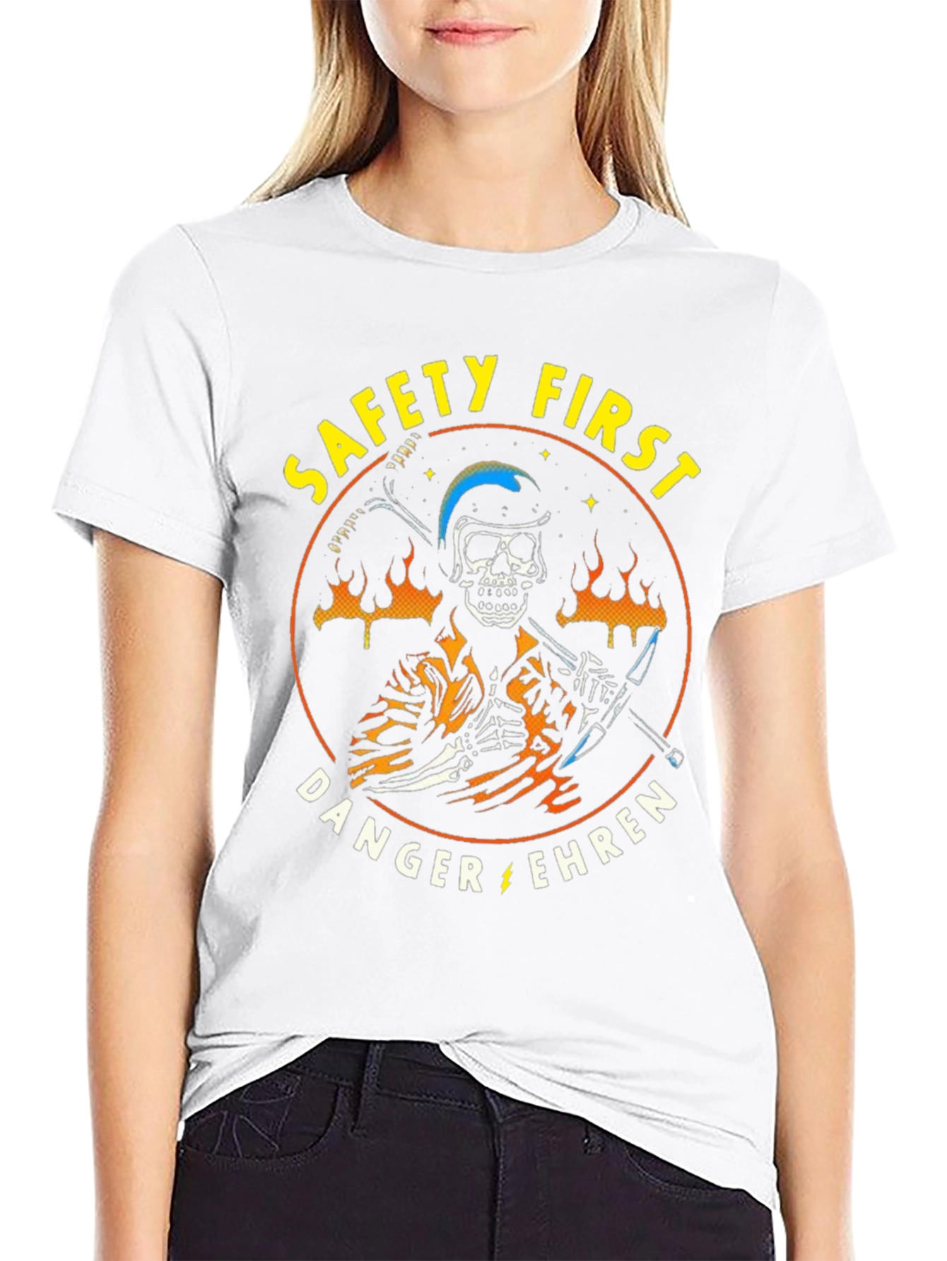 Safety First Skeleton T-Shirt