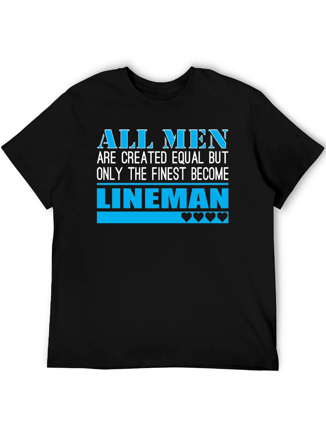 All Men Lineman Graphic Tee