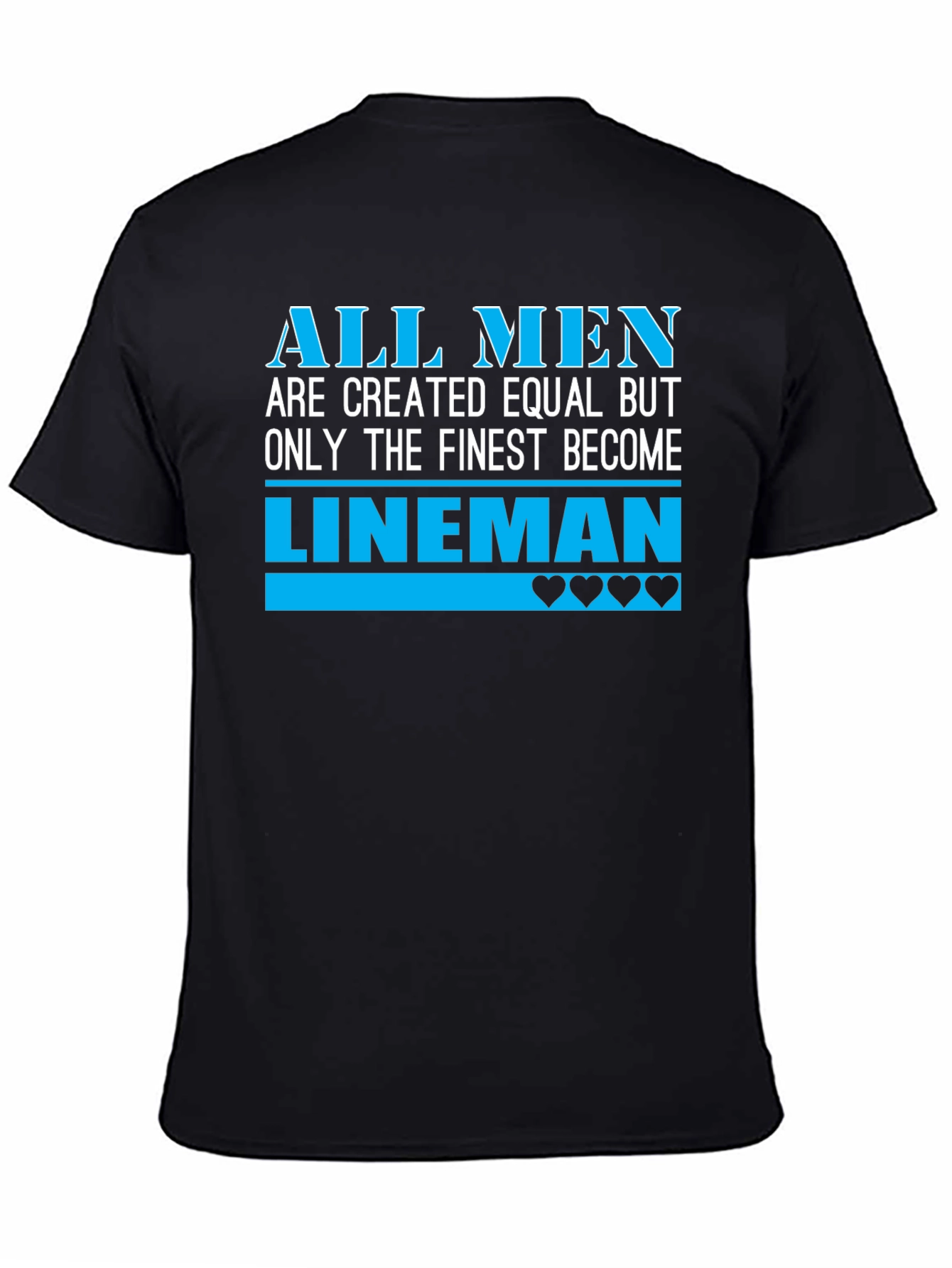 All Men Lineman Graphic Tee