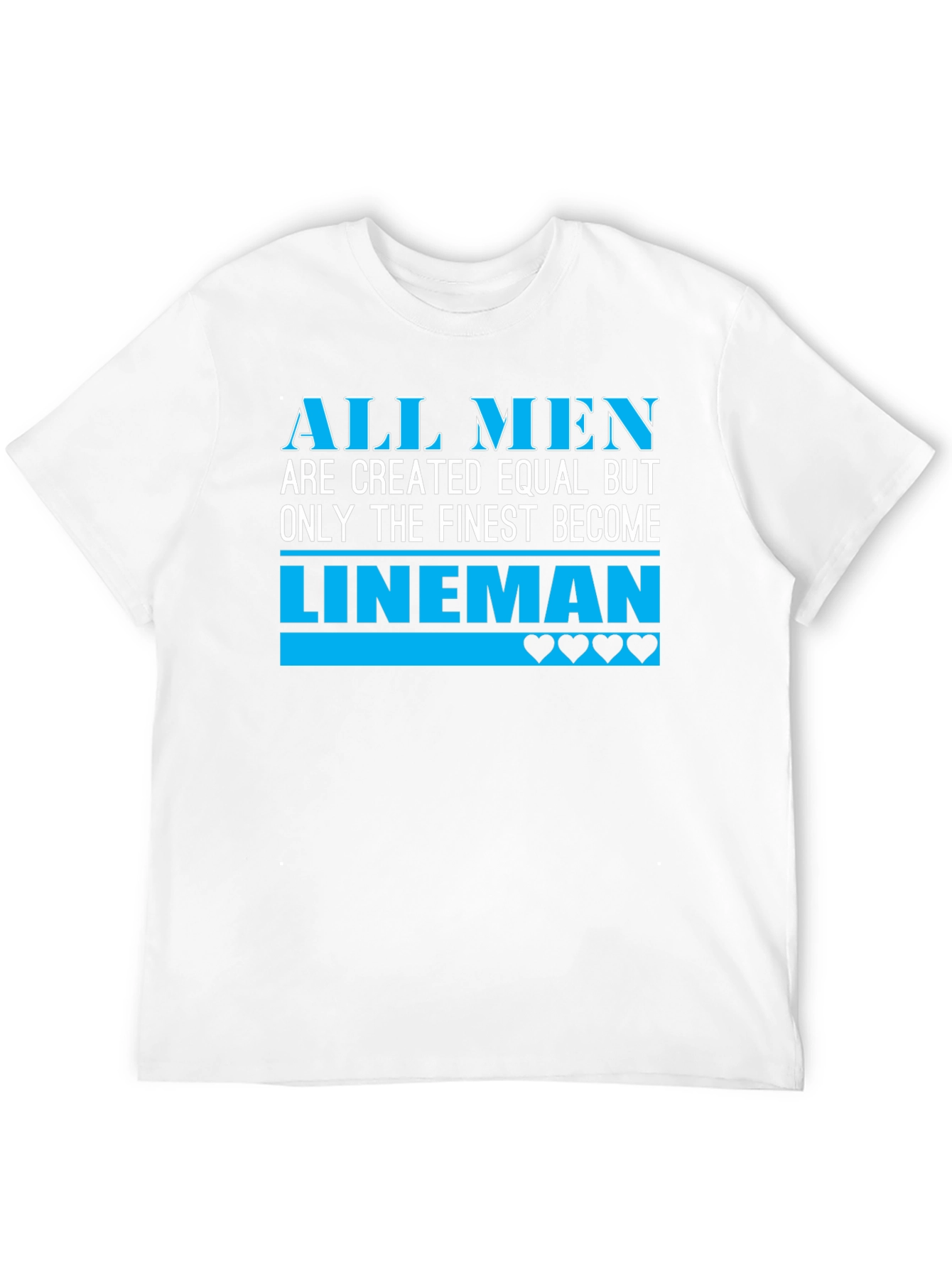 All Men Lineman Graphic Tee