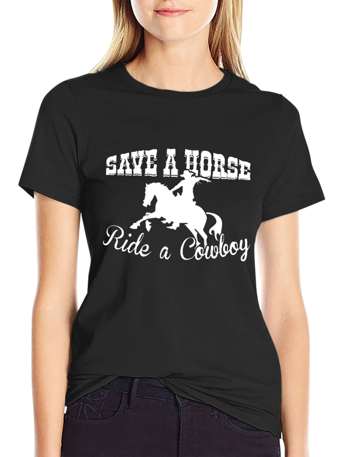 Save a Horse Ride a Cowboy T-Shirt