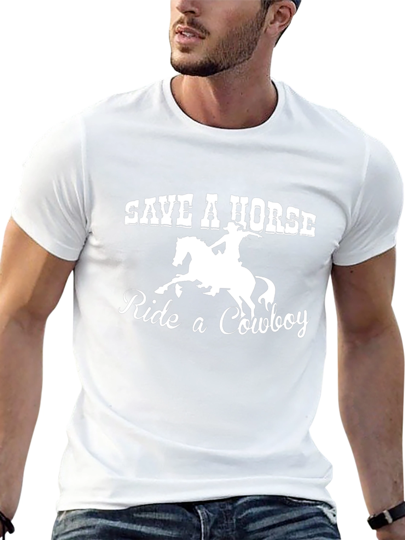Save a Horse Ride a Cowboy T-Shirt