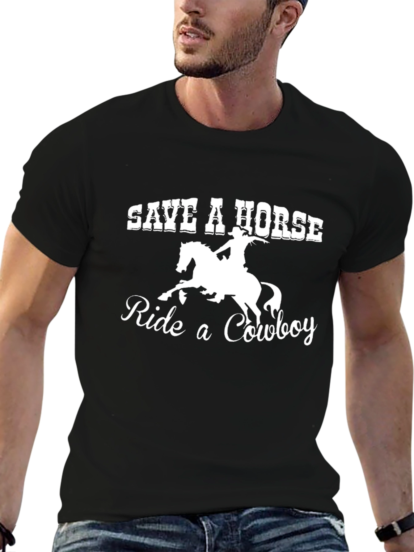Save a Horse Ride a Cowboy T-Shirt