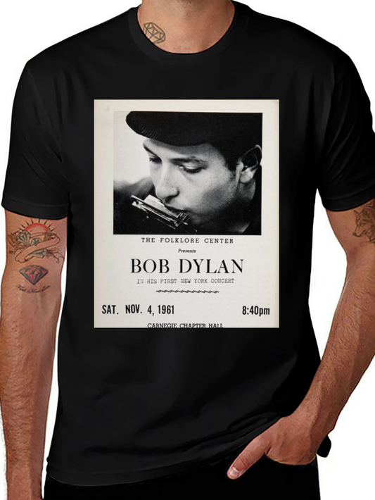 Bob Dylan Concert Tee - Sat. Nov. 4 1961