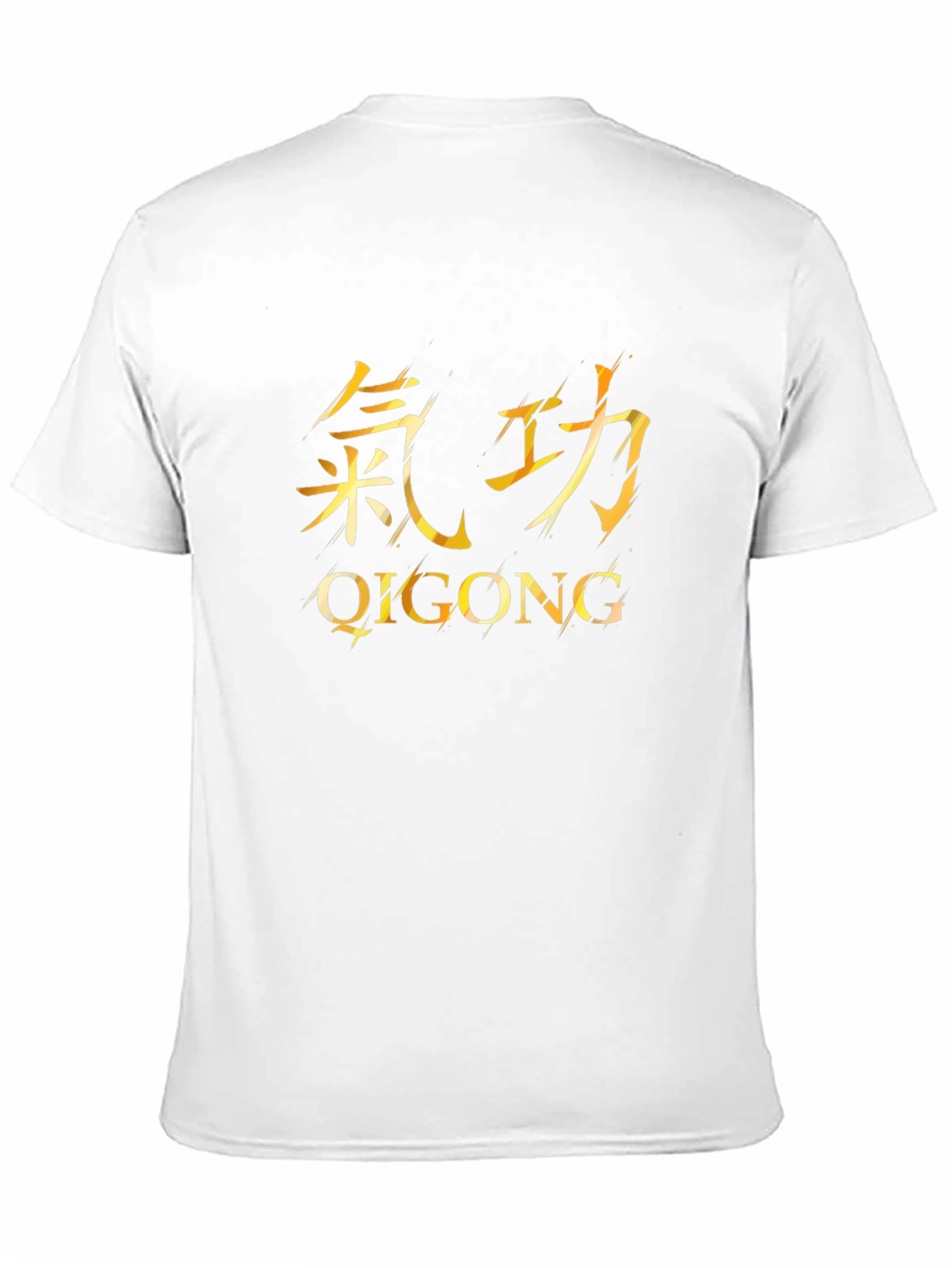 Qigong Kanji Graphic T-Shirt - Martial Arts Inspired