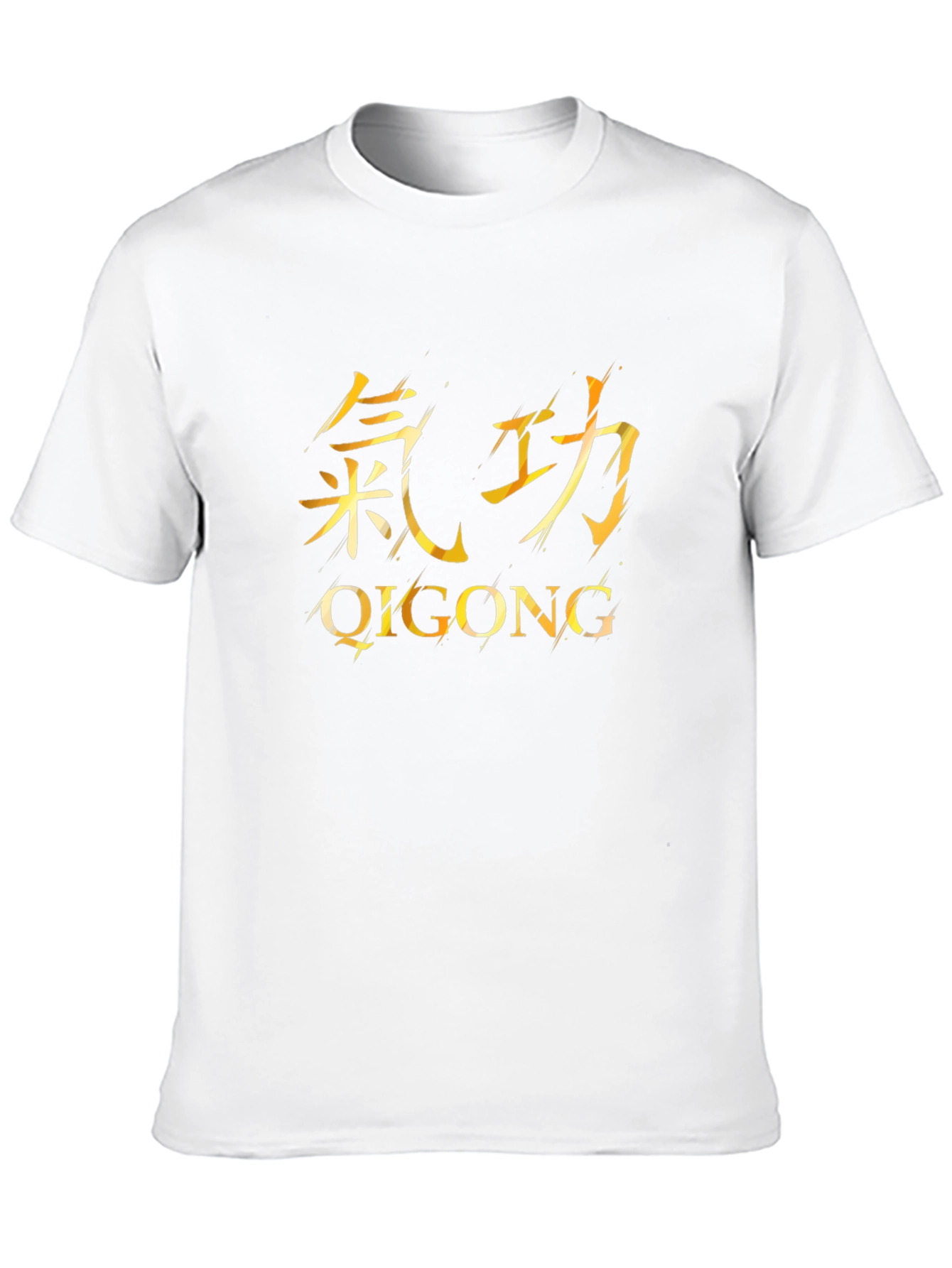 Qigong Kanji Graphic T-Shirt - Martial Arts Inspired
