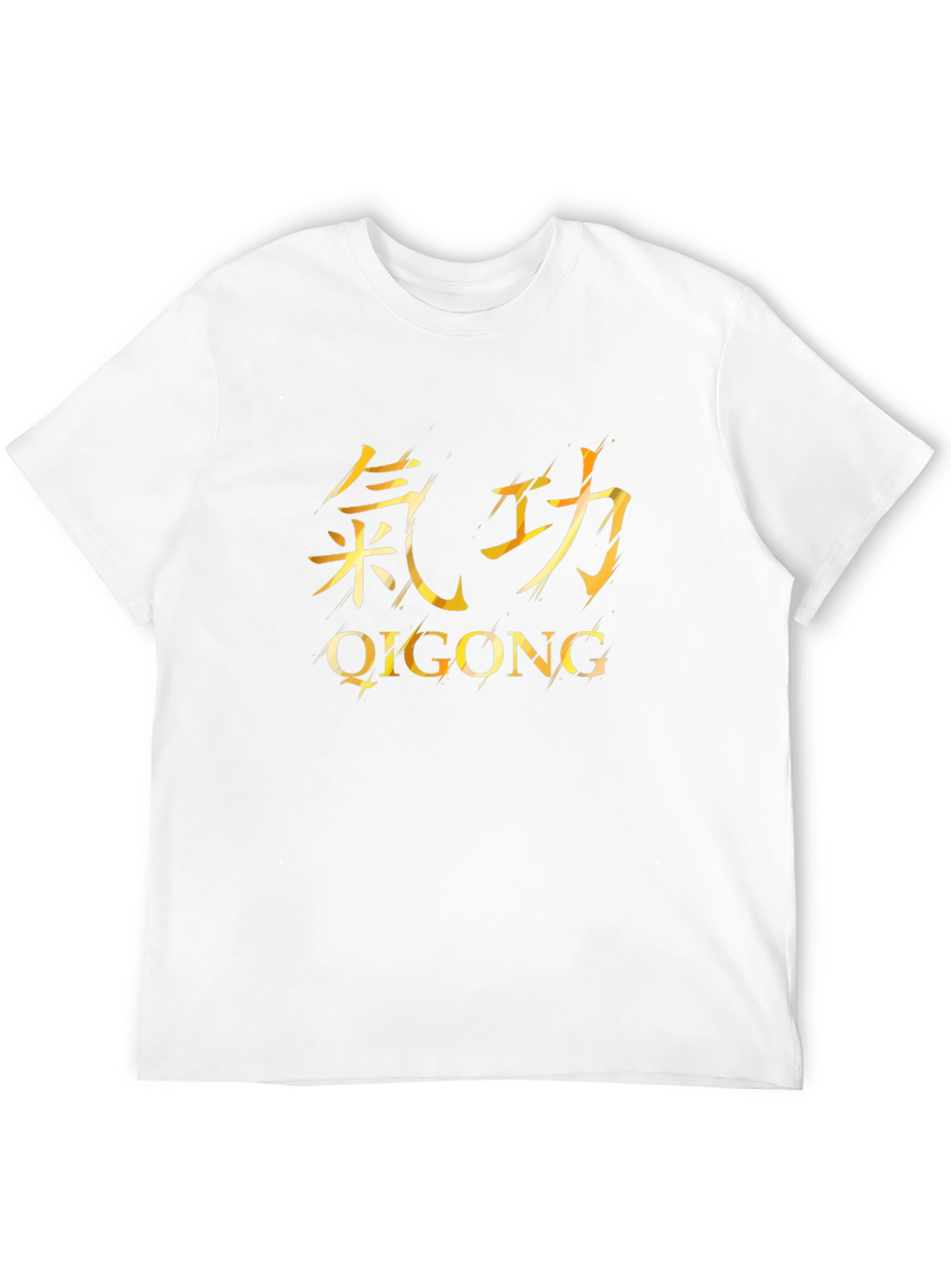 Qigong Kanji Graphic T-Shirt - Martial Arts Inspired