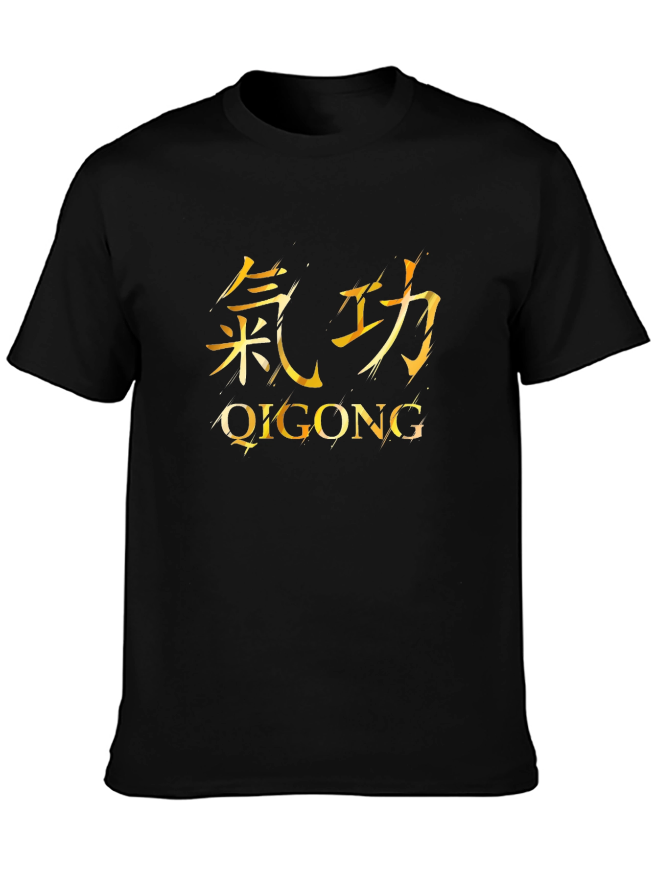 Qigong Kanji Graphic T-Shirt - Martial Arts Inspired