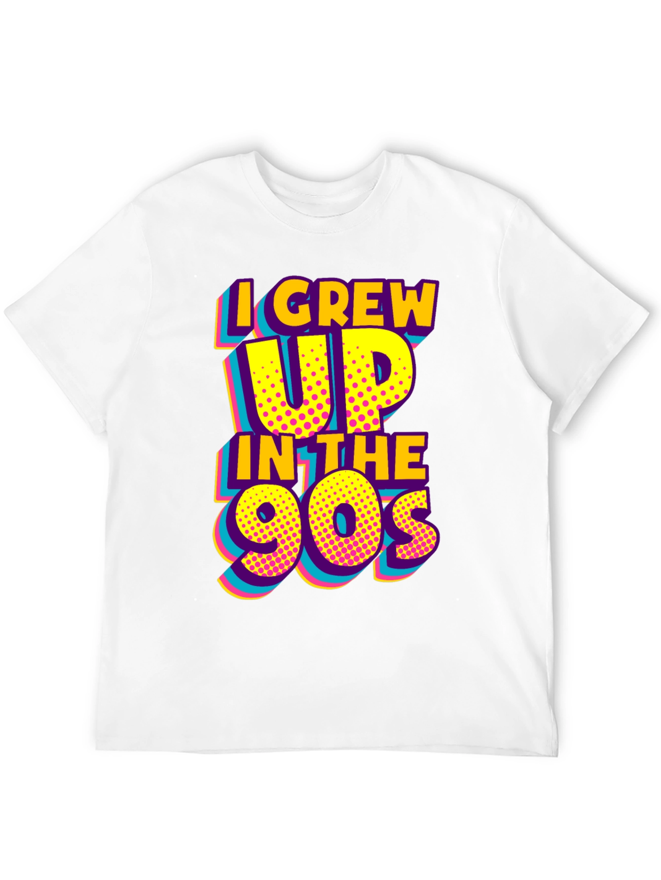 I Grew Up In The 90s Retro Nostalgia T-Shirt