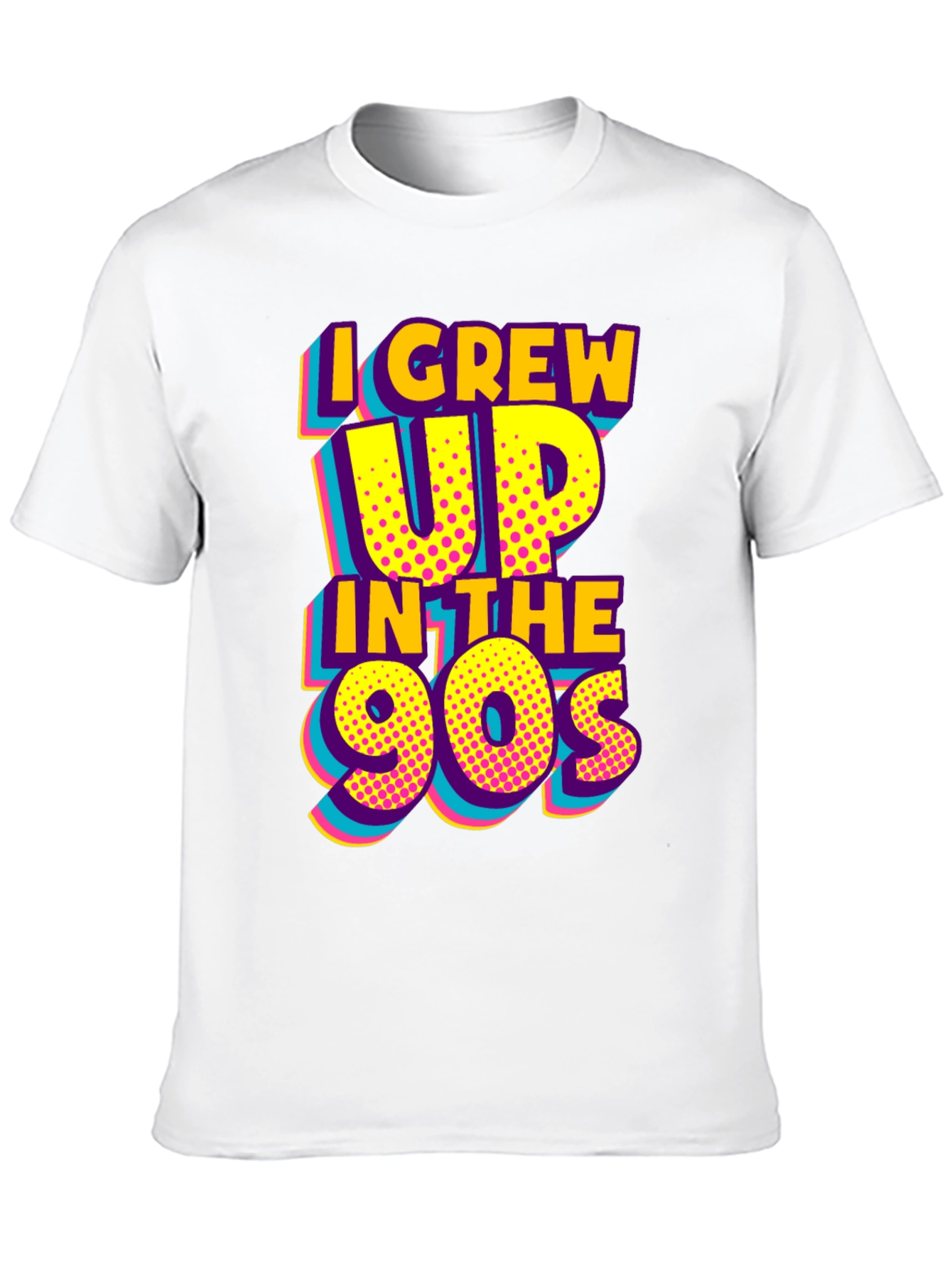 I Grew Up In The 90s Retro Nostalgia T-Shirt
