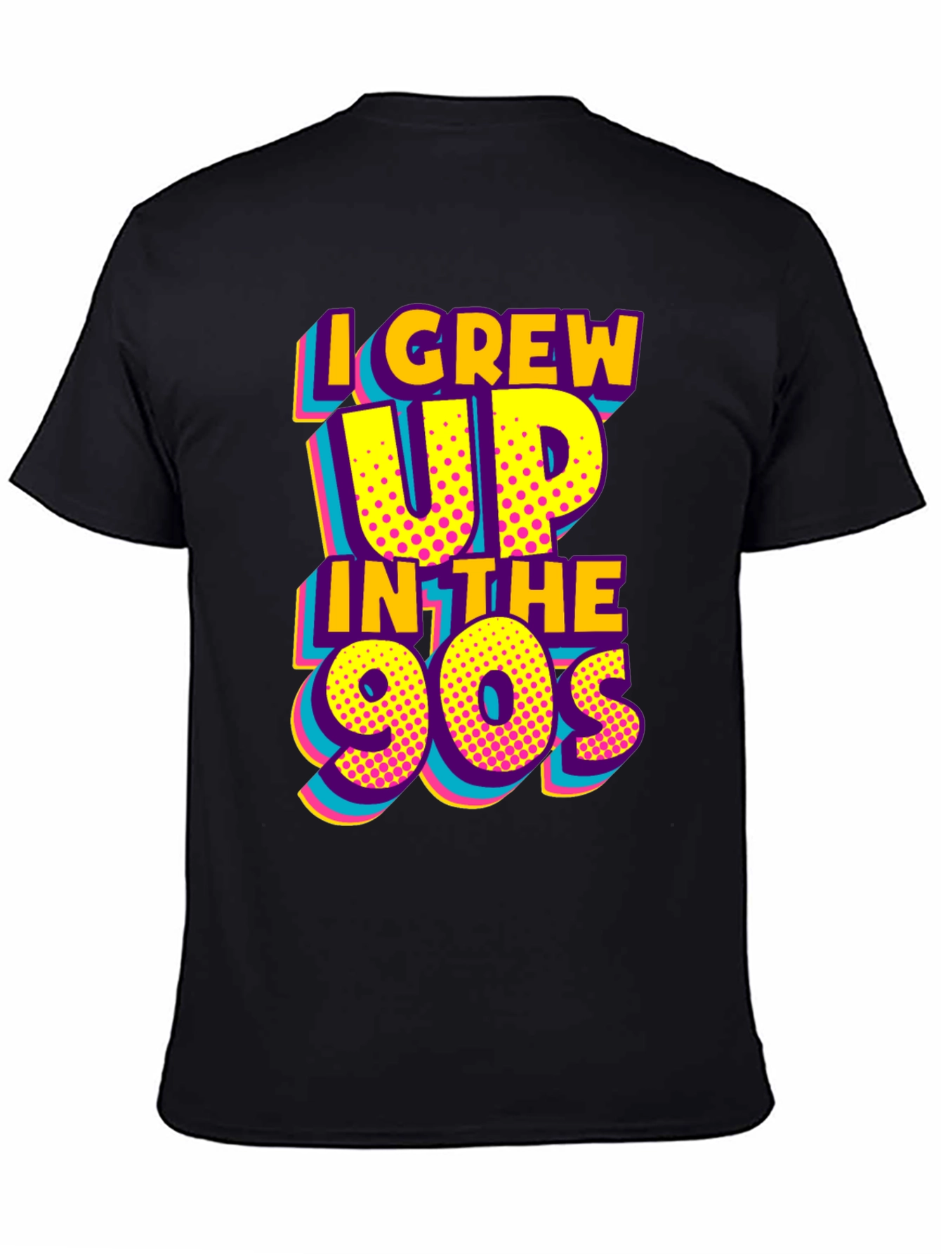 I Grew Up In The 90s Retro Nostalgia T-Shirt