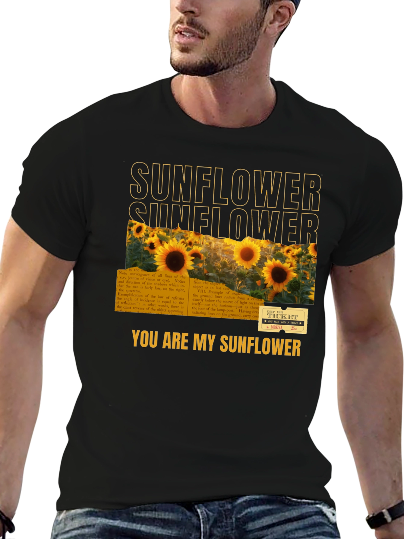 Sunflower Graphic T-Shirt