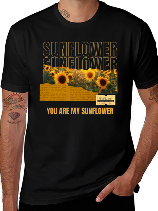 Sunflower Graphic T-Shirt