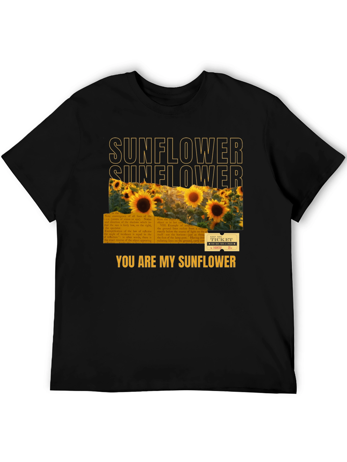 Sunflower Graphic T-Shirt