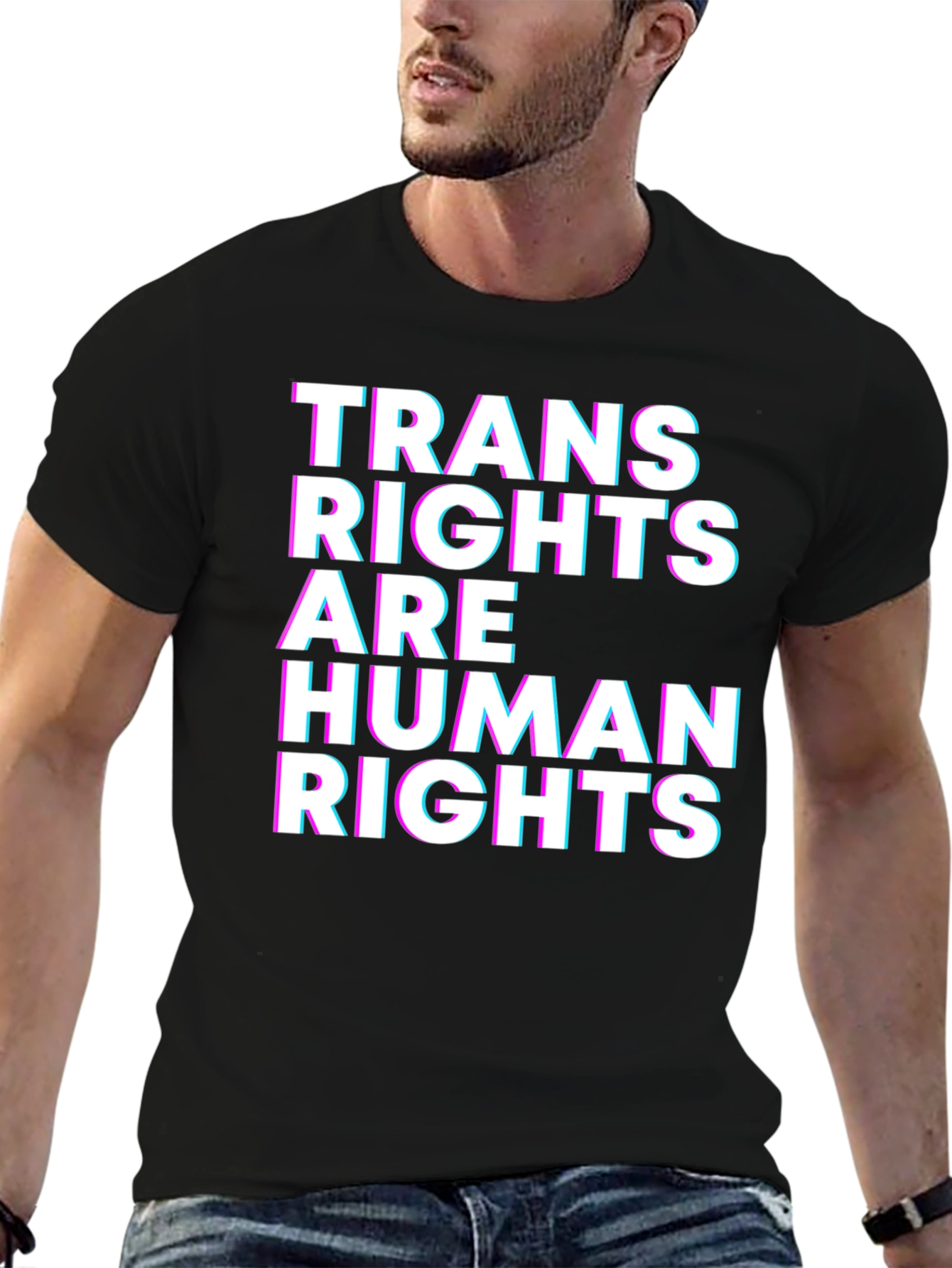 Trans Rights Are Human Rights Graphic Tee