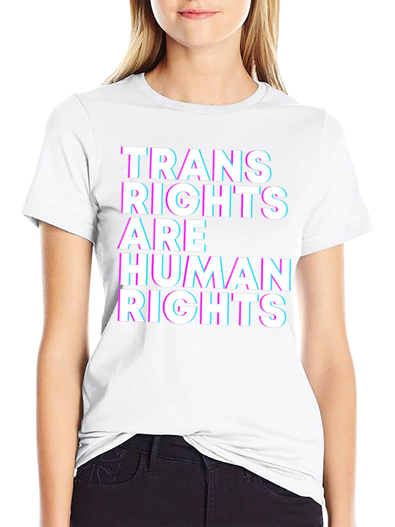 Trans Rights Are Human Rights Graphic Tee