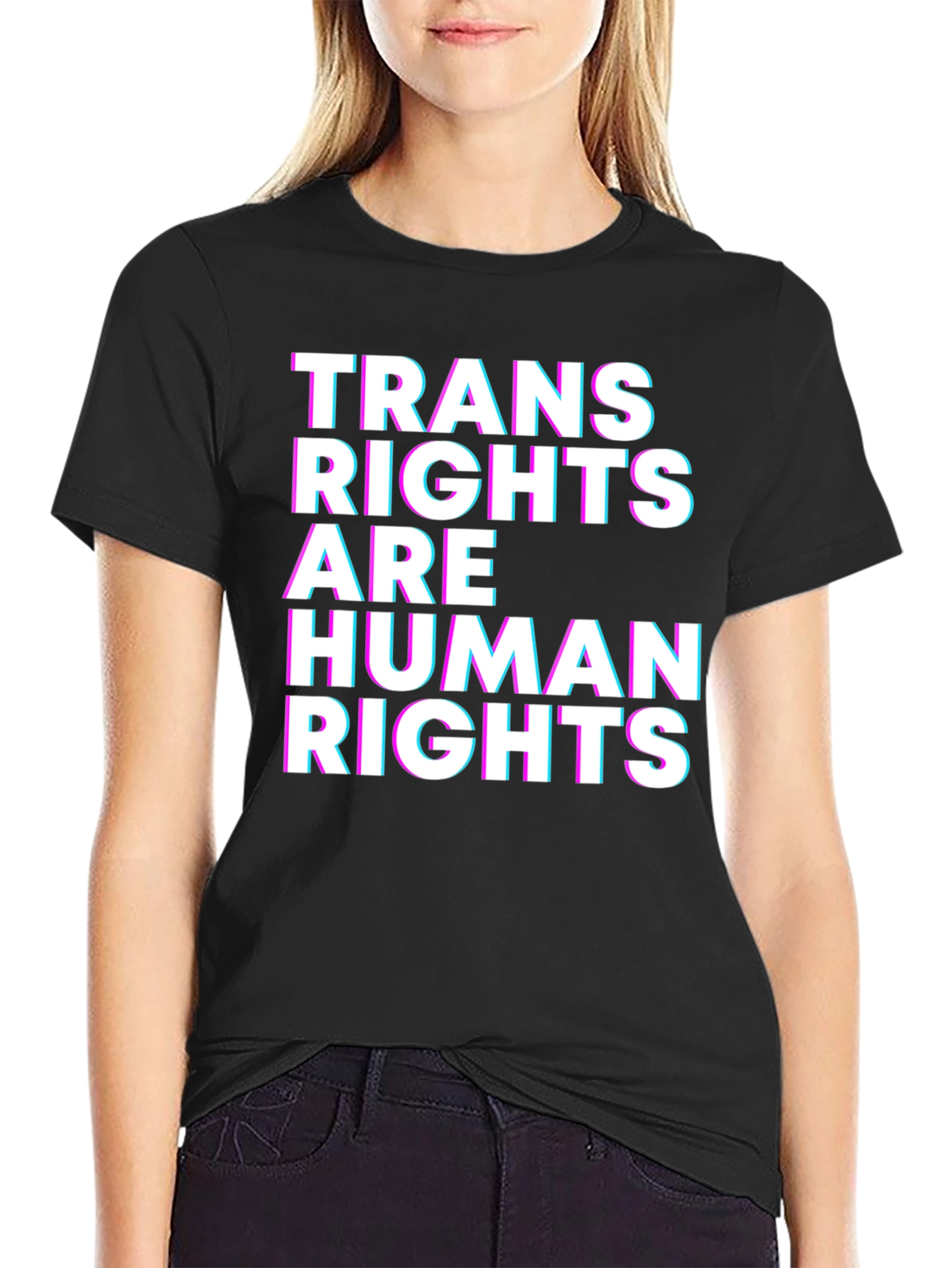 Trans Rights Are Human Rights Graphic Tee