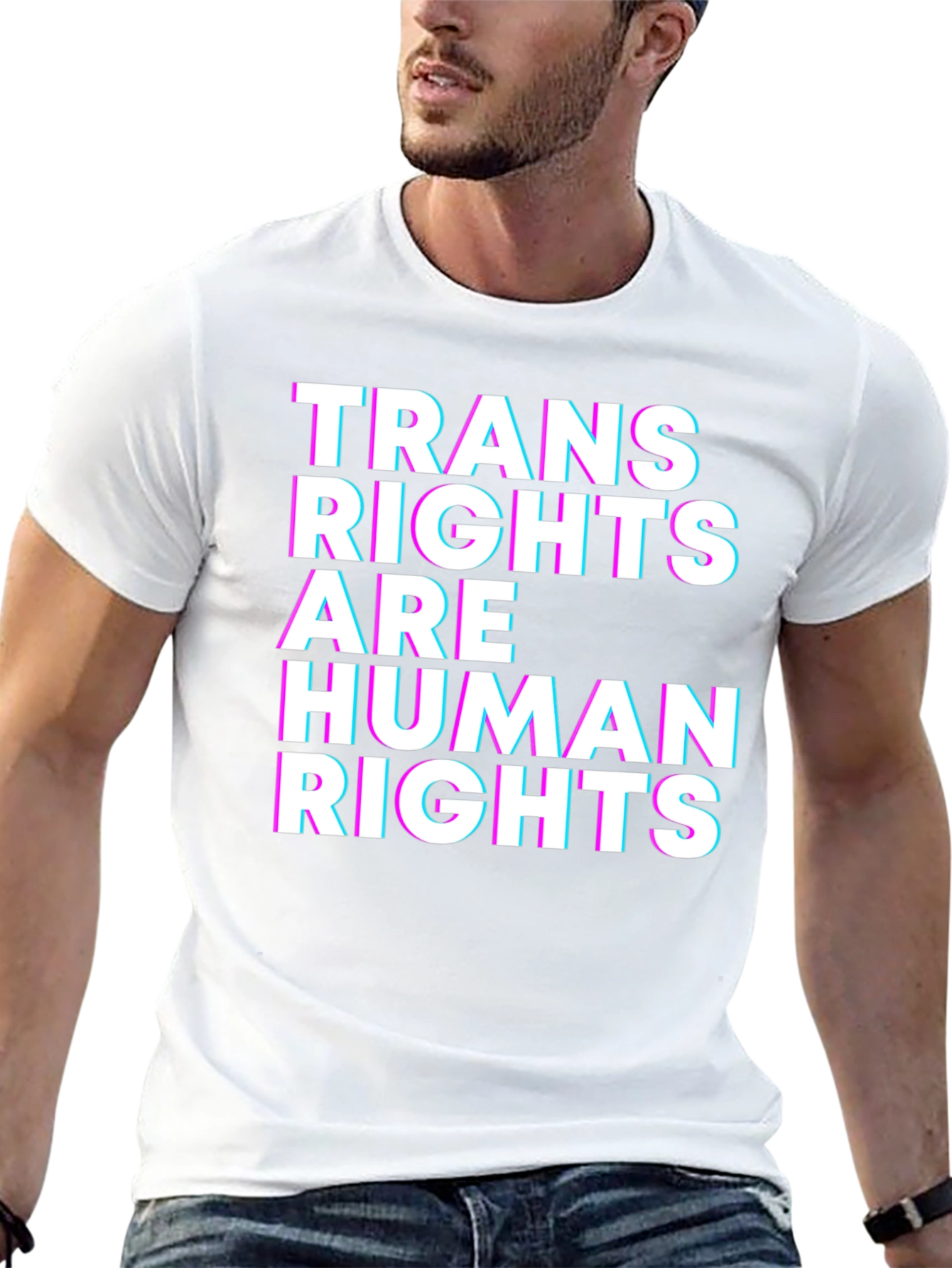 Trans Rights Are Human Rights Graphic Tee