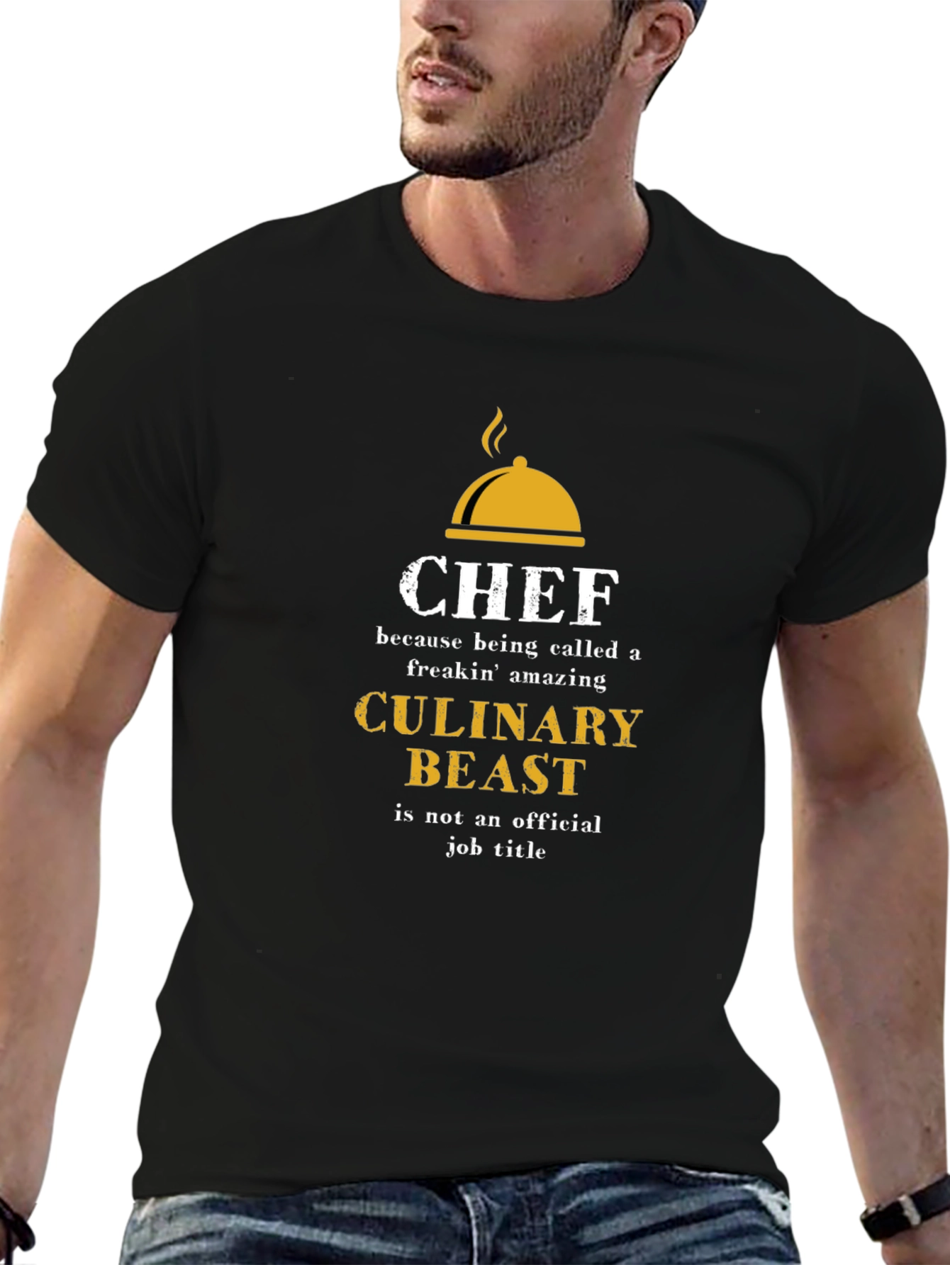 Chef Culinary Beast Graphic T-Shirt