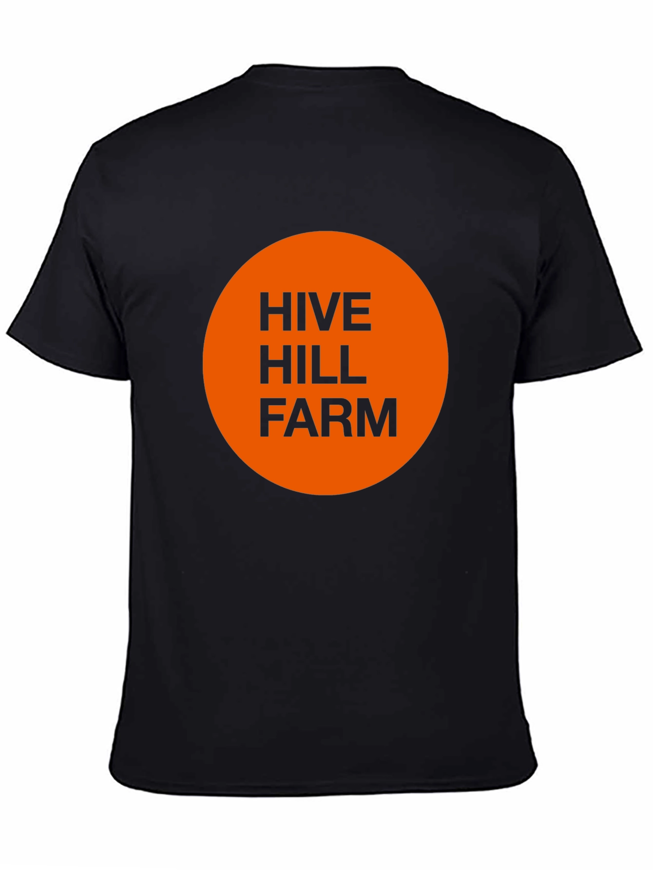 Hive Hill Farm Graphic Tee - Black Cotton T-Shirt