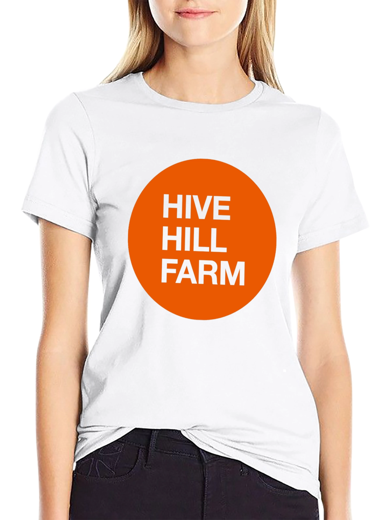 Hive Hill Farm Graphic Tee - Black Cotton T-Shirt