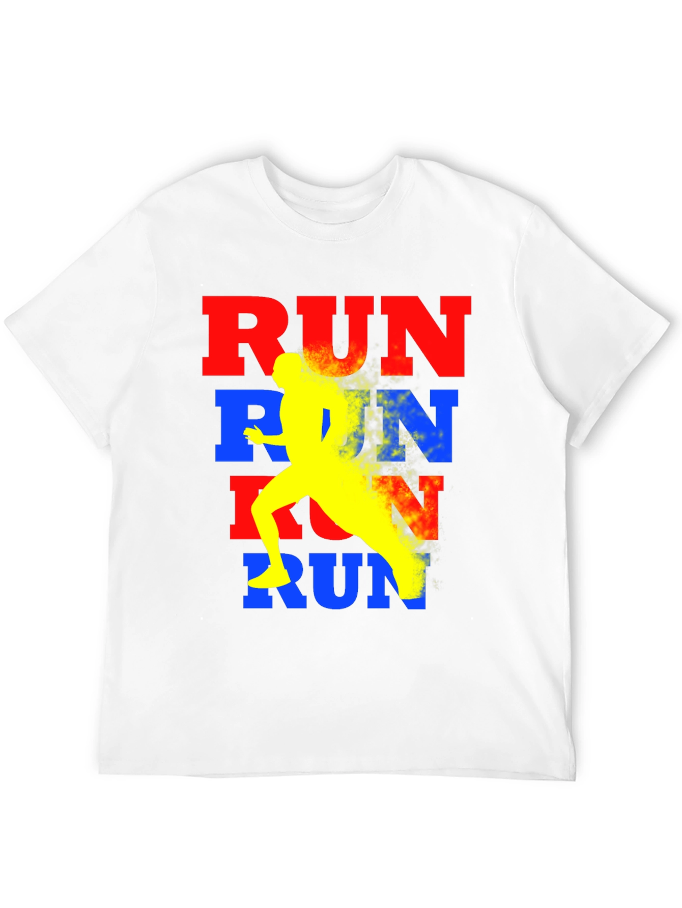 Run Graphic Tee - Athlete Design